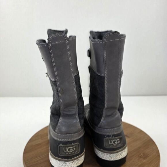UGG Australia Boots Womens Size 9 Waterproof Winter Duck Lace Up Warm 1001743 - Picture 8 of 16
